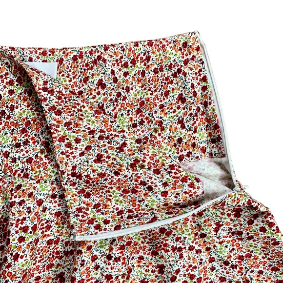 Thakoon Addition Ditsy Floral Flounce Mini Skirt Size 2 - Picture 6 of 9